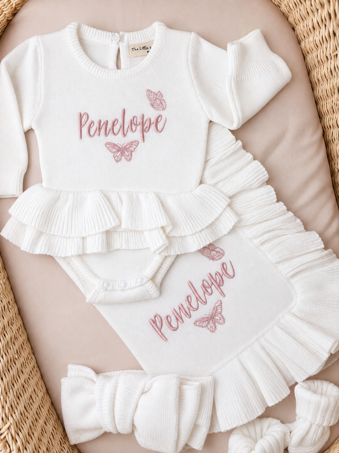 White Raya Tutu Romper Bundle