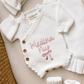 White Scallop Romper Bundle