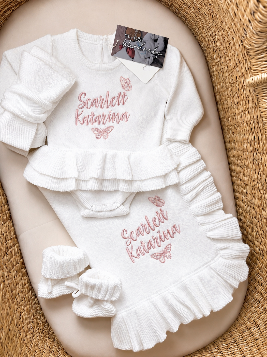White Raya Tutu Romper Bundle