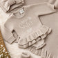 Beige Raya Tutu Romper Bundle