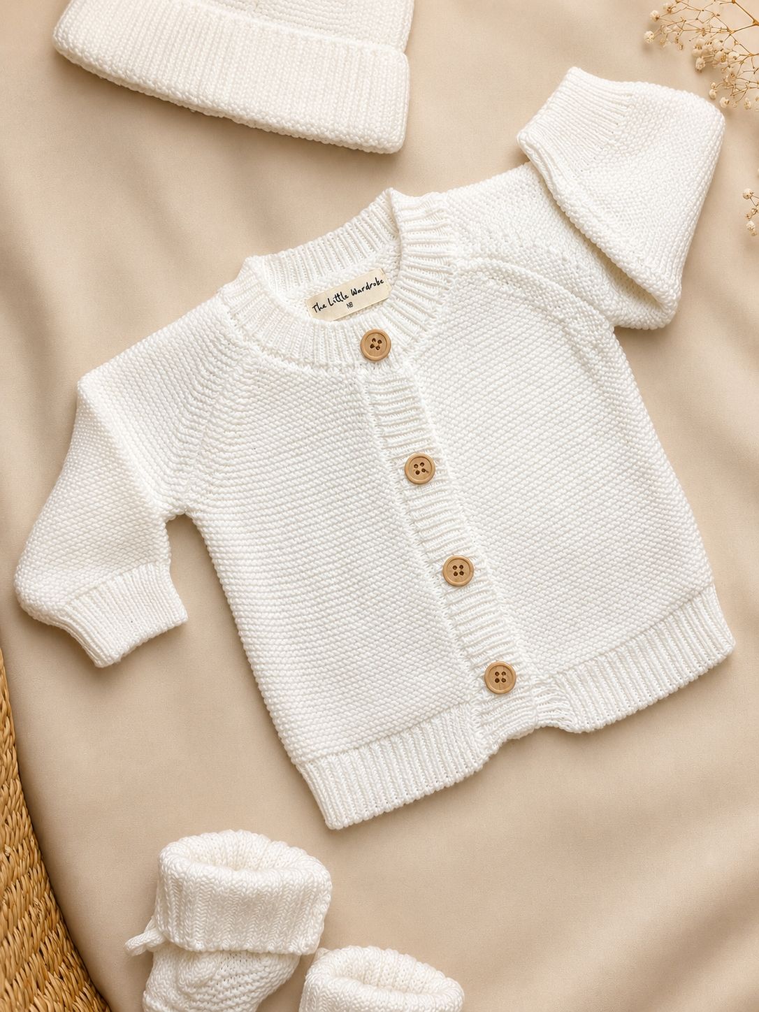 White Luxury Cardigan