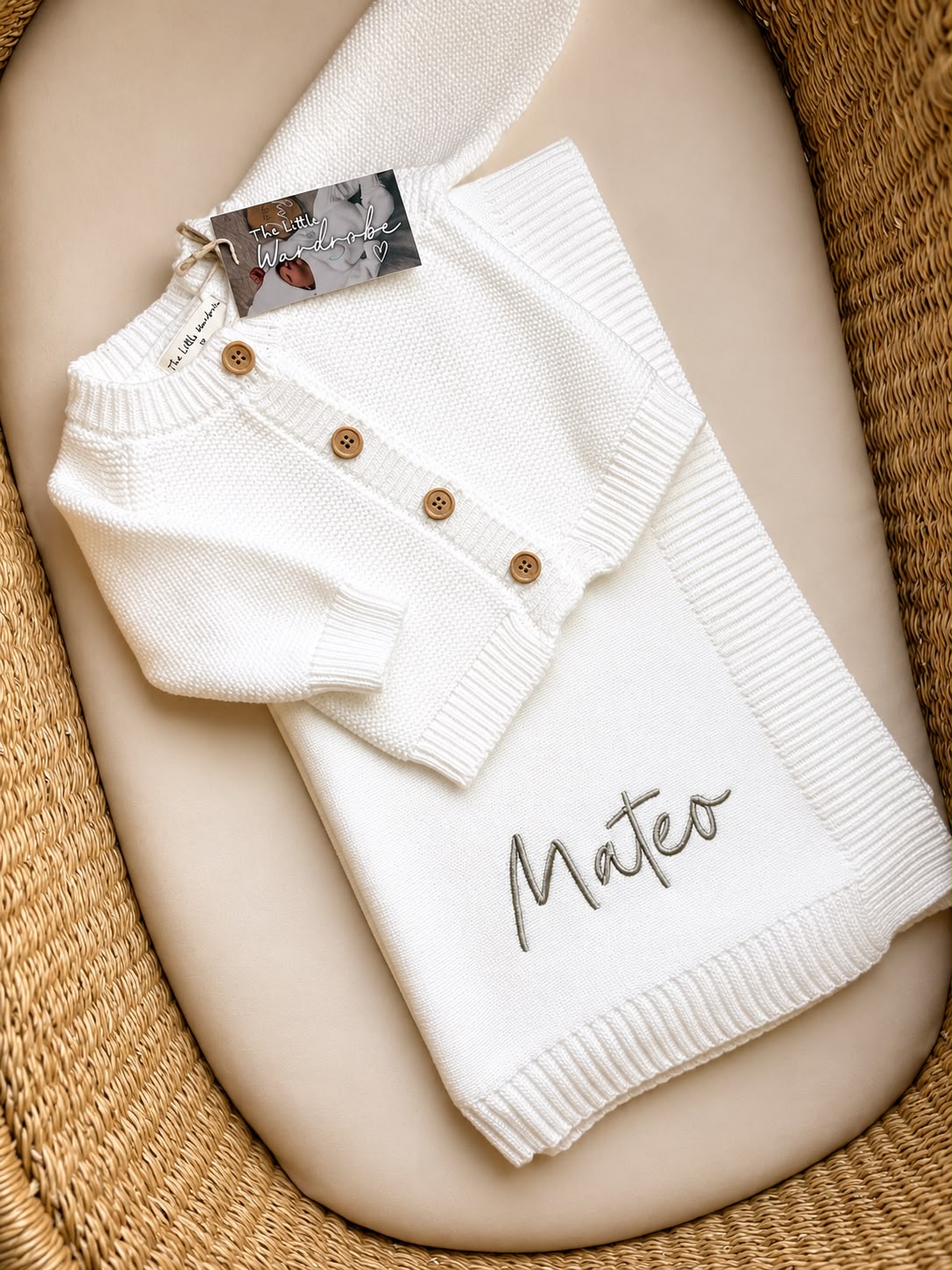 Cardigan & Blanket Bundle