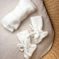 White Luxé Frill Leg Romper Bundle