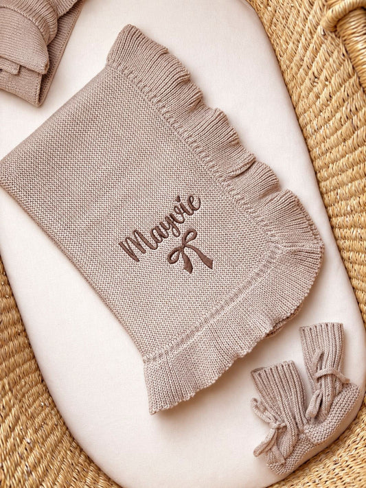 Mocha Oyster Blanket
