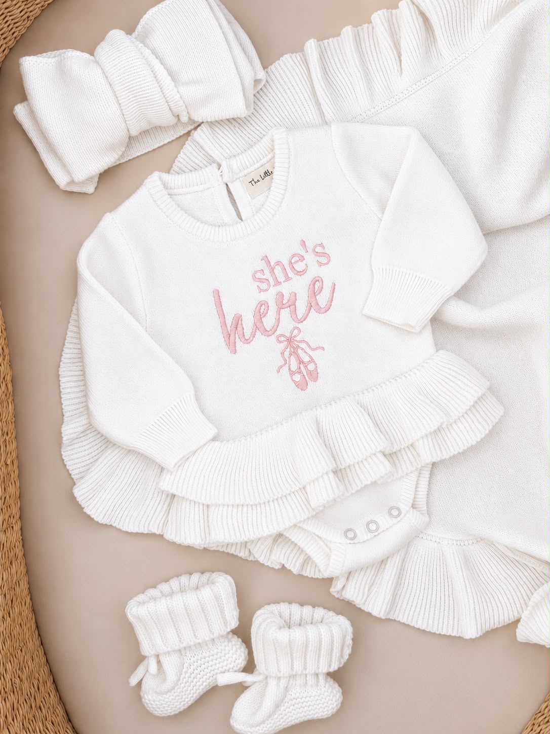 White Raya Tutu Romper Bundle
