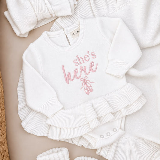 White Raya Tutu Romper Bundle