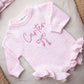 Pink Rosélle Frill Leg Romper