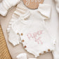 White Scallop Romper Bundle