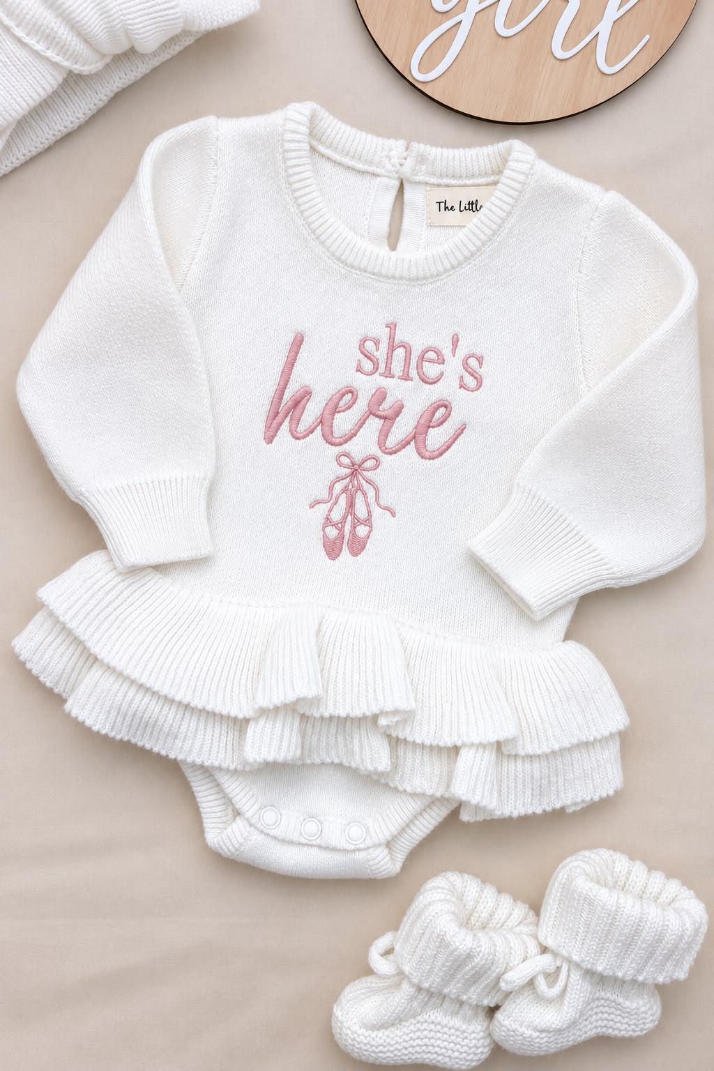 White Raya Frilly TuTu Romper