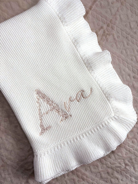floral-initial-blanket