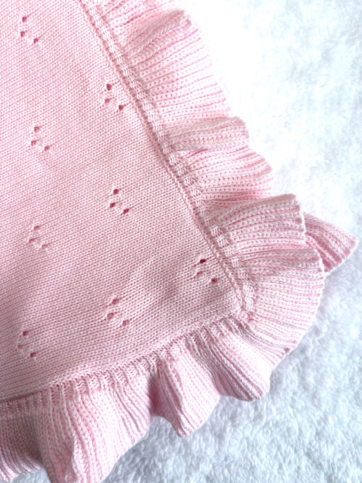 Pink Rosélle Frill Leg Romper Bundle