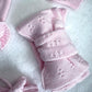 Pink Rosélle Frill Leg Romper Bundle