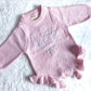 Pink Rosélle Frill Leg Romper Bundle