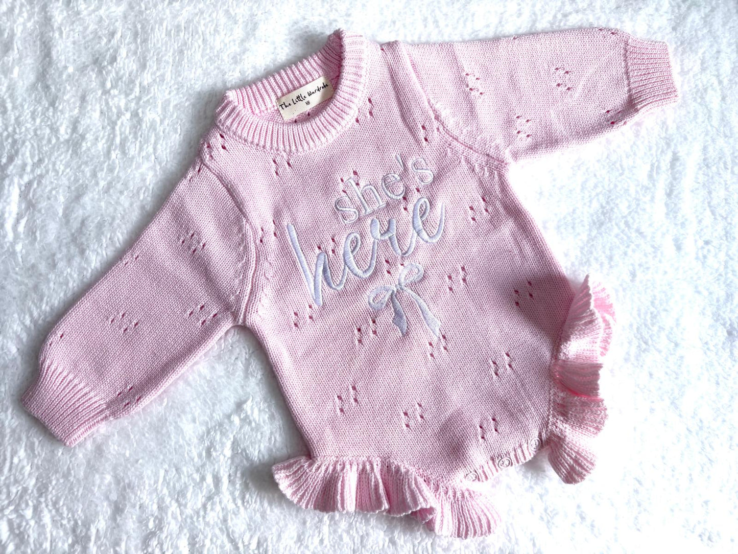 Pink Rosélle Frill Leg Romper Bundle