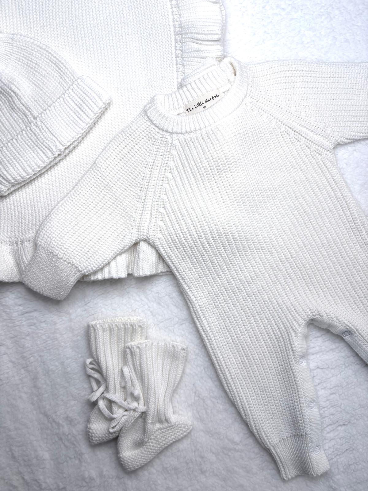 White Ivoryn Long Leg Romper Bundle