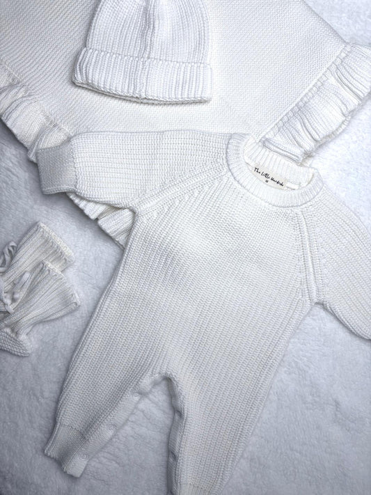 White Ivoryn Long Leg Romper Bundle
