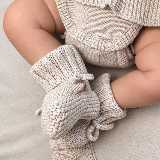 Beige Luxury Booties