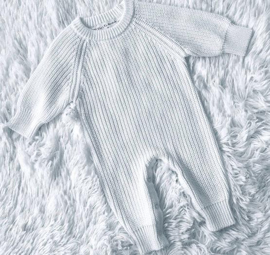 White Ivoryn Long Leg Romper