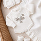White Alba Unisex Romper Bundle